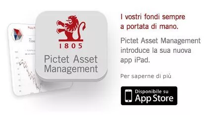 financialounge -  app investimenti iPad iPhone iTunes livello di rischio performance Pictet promotori finanziari
