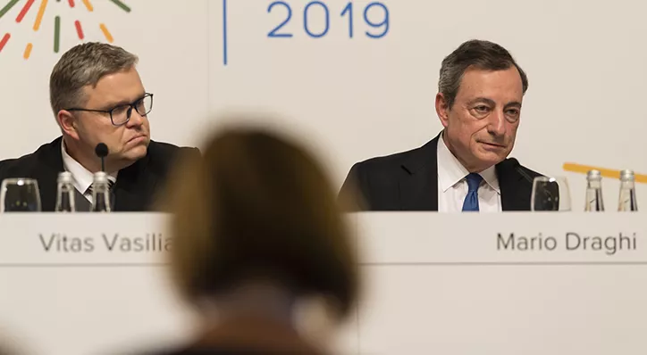 financialounge -  BCE Mario Draghi minibot Weekly Bulletin