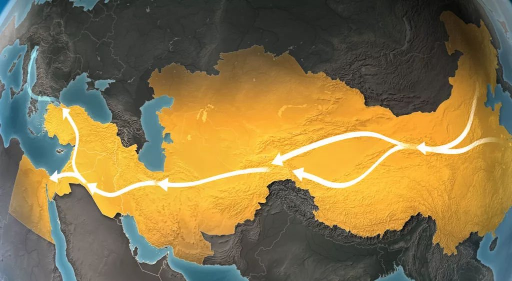 financialounge -  Amundi Amundi Funds New Silk Road. belt and road initiative Bri cina Via della Seta