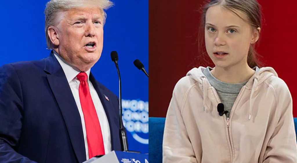 financialounge -  davos donald Trump ESG greta thunberg