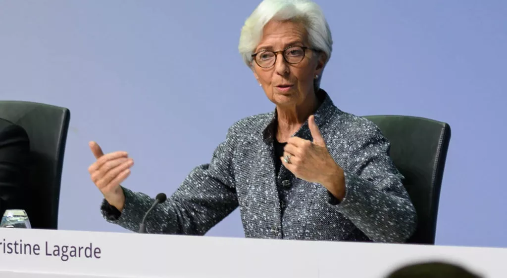 financialounge -  BCE Christine Lagarde spread