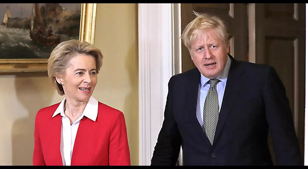 financialounge -  Boris Johnson Brexit Ursula von der Leyen