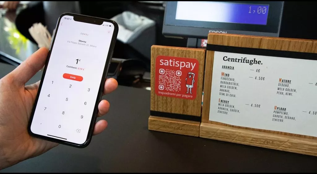 financialounge -  pagamenti cashless pagamenti elettronici Satispay