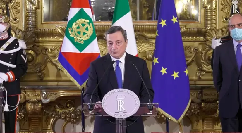 financialounge -  crisi di governo Mario Draghi