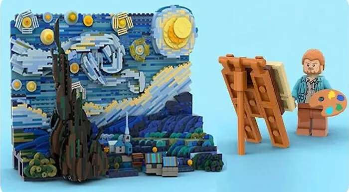 financialounge -  Lego Mood Notte Stellata van Gogh