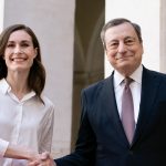 Draghi incontra la premier finlandese Marin: ”L’Italia sostiene il vostro ingresso nella Nato”