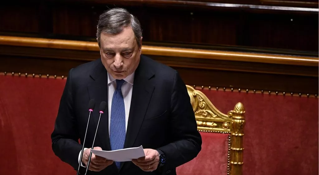 financialounge -  crisi di governo Mario Draghi