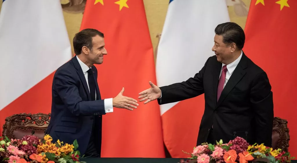 financialounge -  economia Emmanuel Macron Xi Jinping