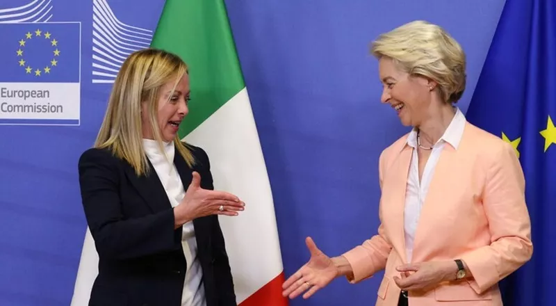 financialounge -  difesa Ue giorgia meloni Rearm Europe Ursula von der Leyen