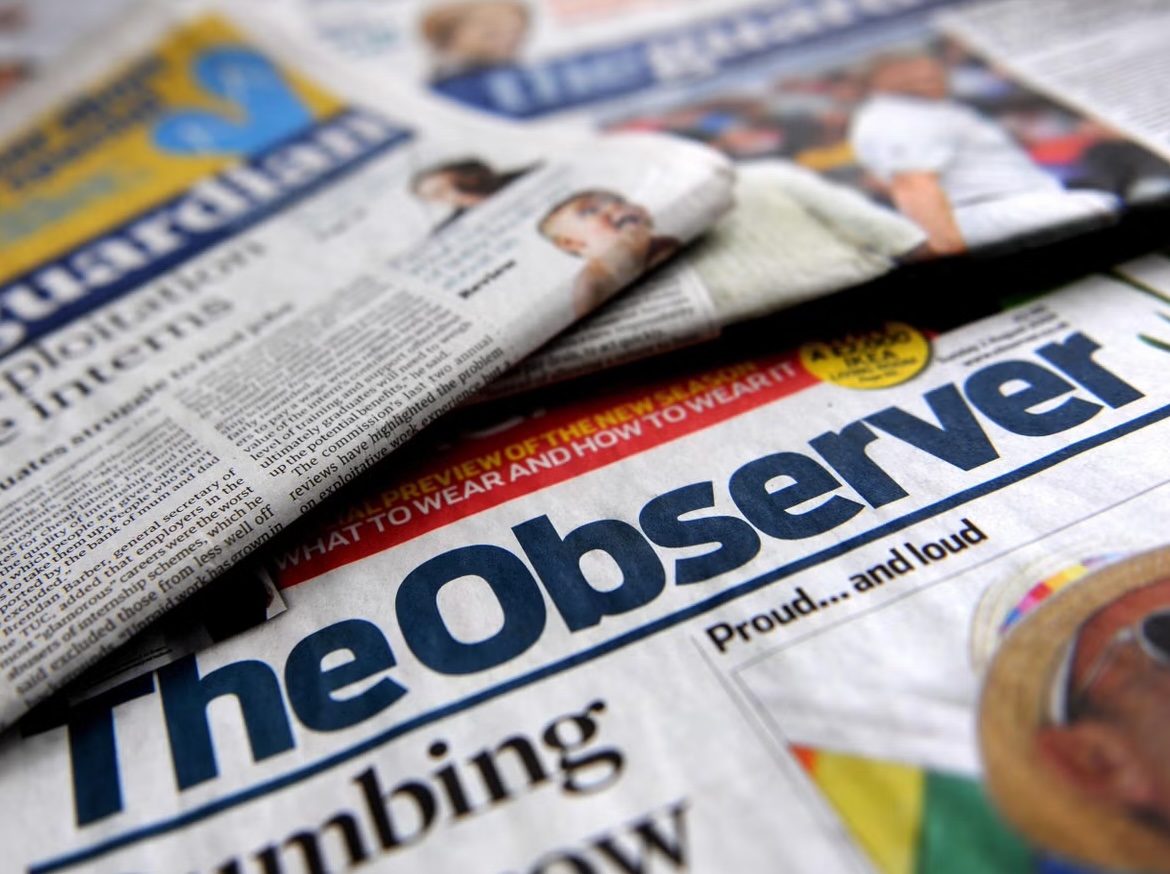 financialounge -  editoria giornali Guardian Media Group The Observer Tortoise Media