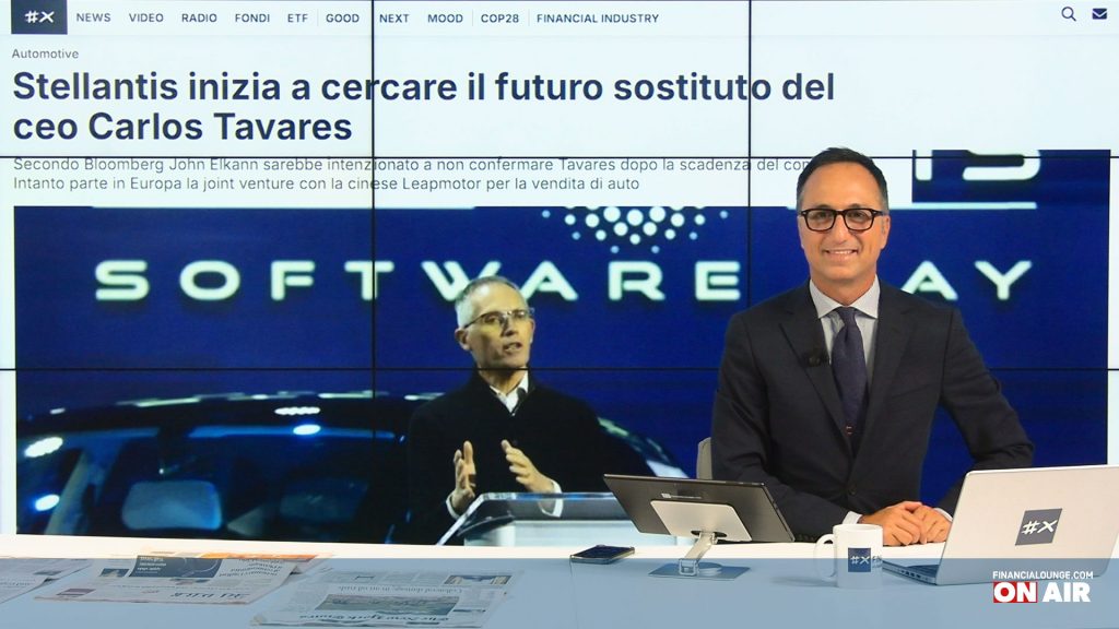 financialounge.com Tavares potrebbe lasciare Stellantis, rimbalza il lusso, BlackRock al 3% in Leonardo - Edizione del 24 settembre