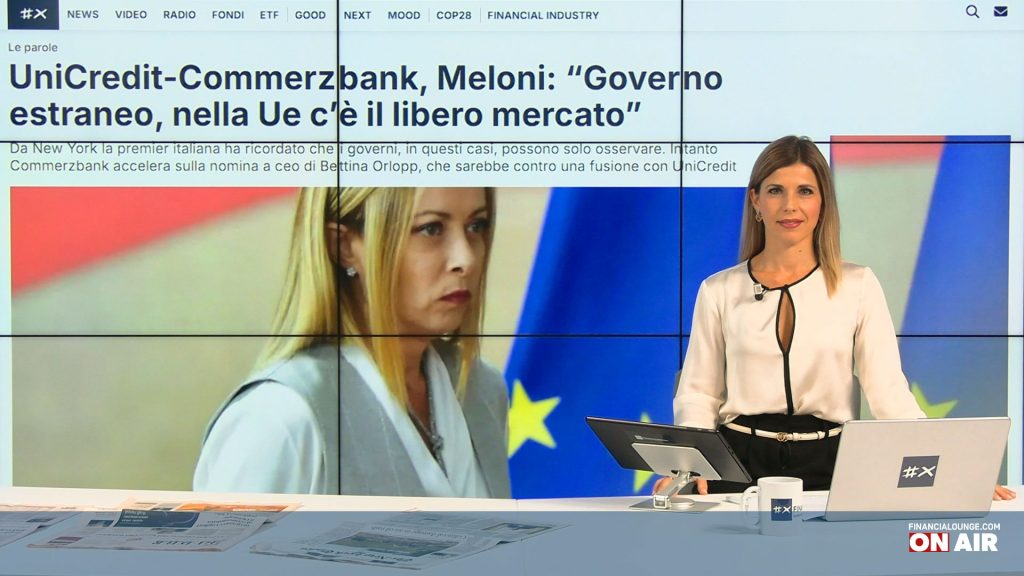 financialounge.com Le Borse europee non seguono Wall Street, i tre scenari di Andrea Orcel - Edizione del 25 settembre