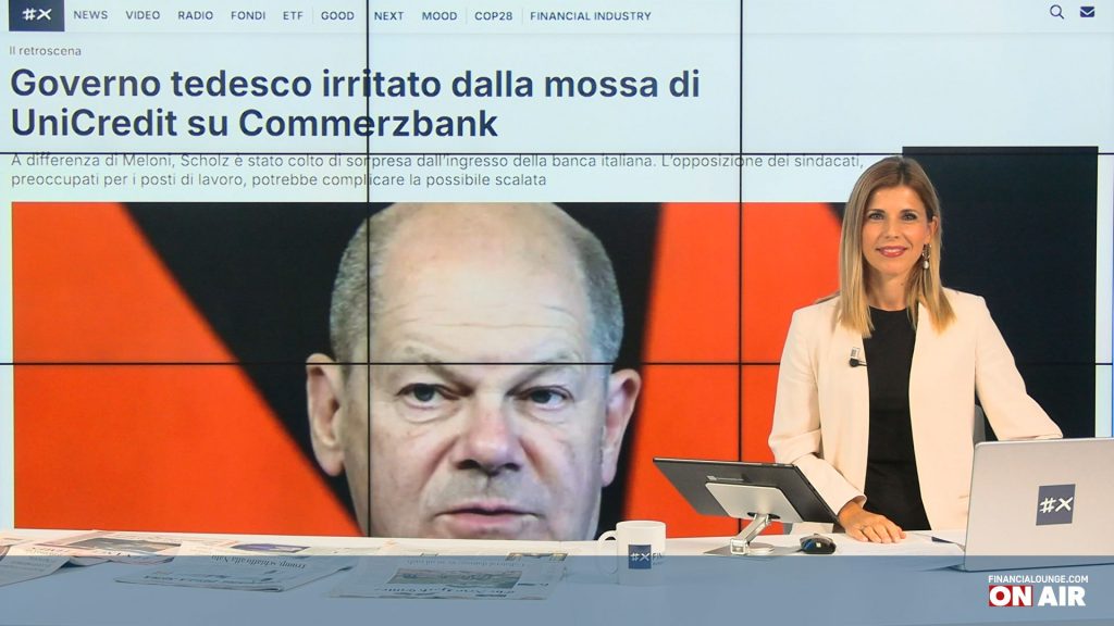 financialounge.com Bene le banche dopo l'operazione Unicredit-Commerzbank e in attesa della Bce - Edizione del 12 settembre