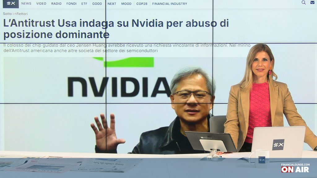 financialounge.com Nvidia nel mirino dell'antitrust Usa mette al tappeto il settore dei microchip - Edizione del 4 settembre