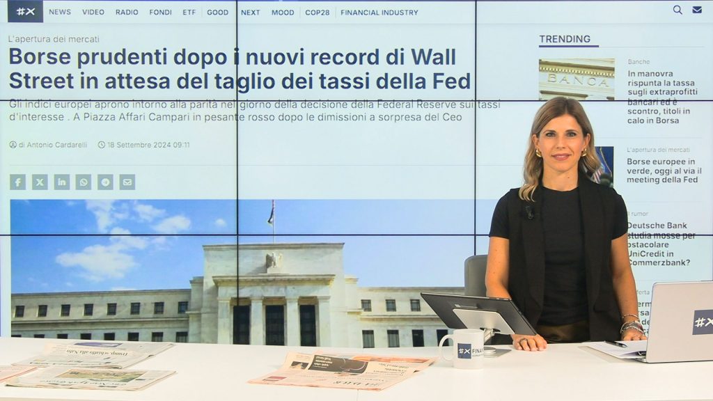 financialounge.com Borse Ue sotto la parità in attesa della Fed, giù Campari e Moncler - Edizione del 18 settembre