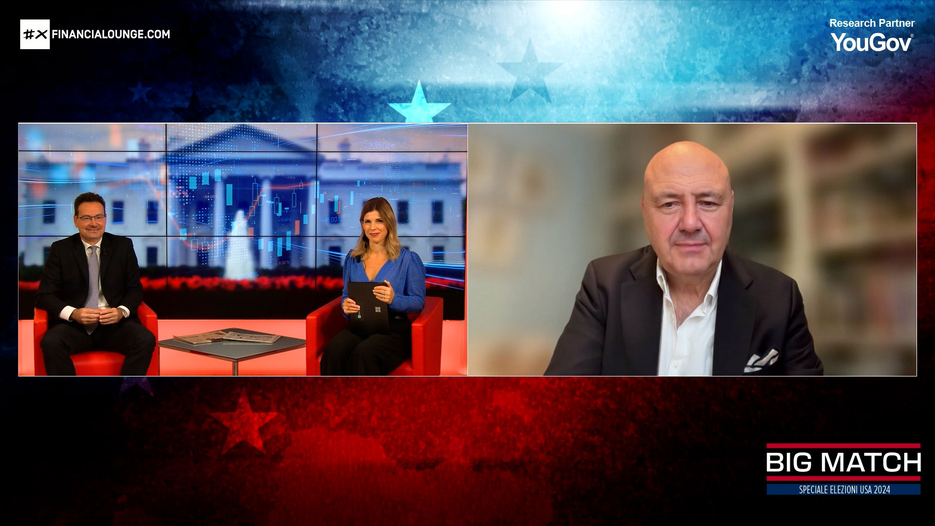 financialounge -  Bocconi carlo alberto carnevale maffè Casa Bianca donald Trump elezioni usa 2024 Kamala Harris Neuberger Berman Ugo Lancioni yougov