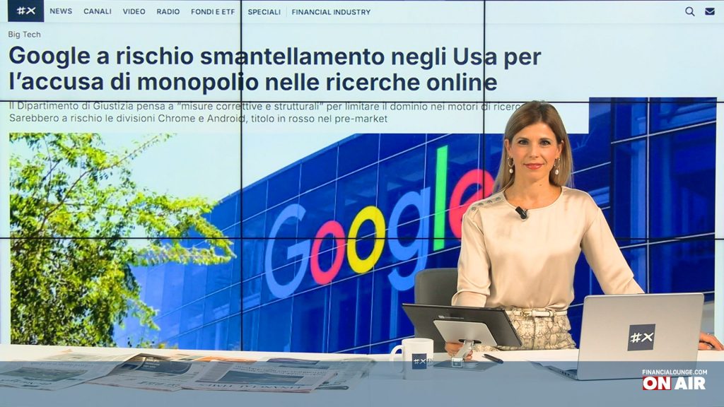 financialounge.com Borse Ue resilienti dopo il brusco calo della Cina, Google a rischio smembramento - Edizione del 9 ottobre