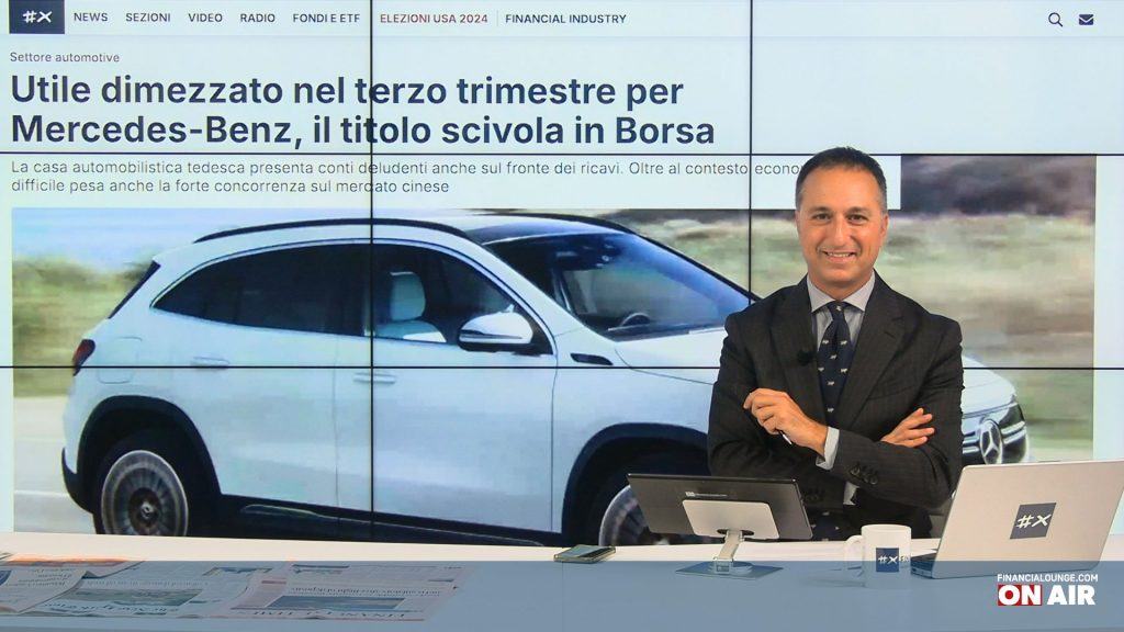 financialounge.com Male i conti di Mercedes, mentre Tesla va in rally, a Milano Eni batte la trimestrale - Edizione del 25 ottobre