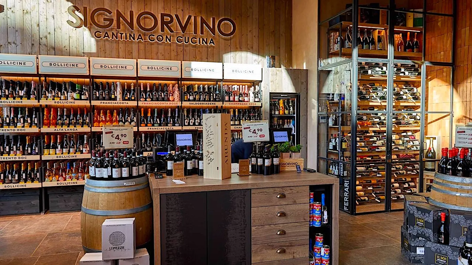 financialounge -  enogastronomia federico veronesi gruppo oniverse Made In Italy settore retail signorvino vino