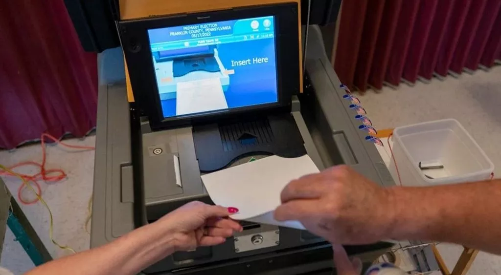 financialounge -  elezioni usa pennsylvania voting machine