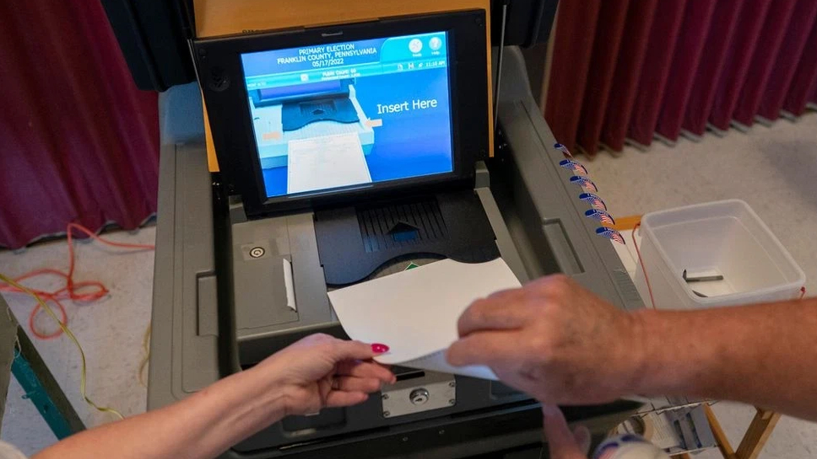 financialounge -  elezioni usa pennsylvania voting machine