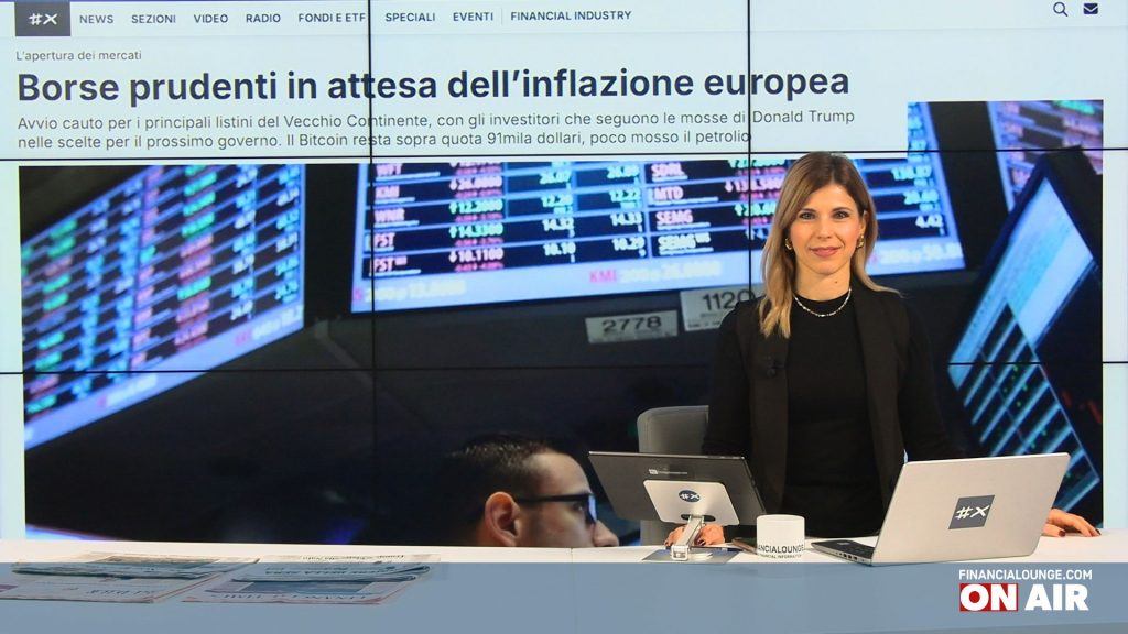 financialounge.com Borse europee negative in attesa dell'inflazione Ue, giù i bancari, al via il Salone.Sri - Edizione del 19 novembre