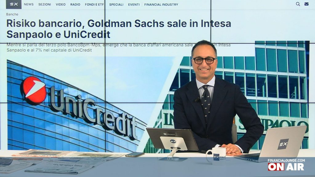 financialounge.com Goldman Sachs cresce in Intesa e UniCredit, boom di ricavi per Nvidia ma il titolo perde - Edizione del 21 novembre