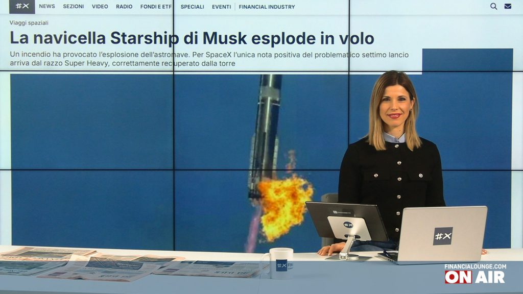 financialounge.com Esplode in volo Starship di Spacex, Piazza Affari sui massimi dal 2008, Bitcoin da record - Edizione del 17 gennaio