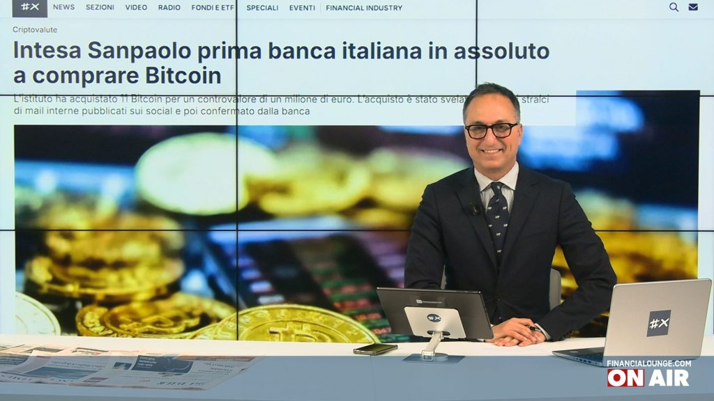 financialounge.com Intesa compra 11 Bitcoin, a Milano scatta Pirelli, la Cina potrebbe cedere TikTok Usa a Musk - Edizione del 14 gennaio