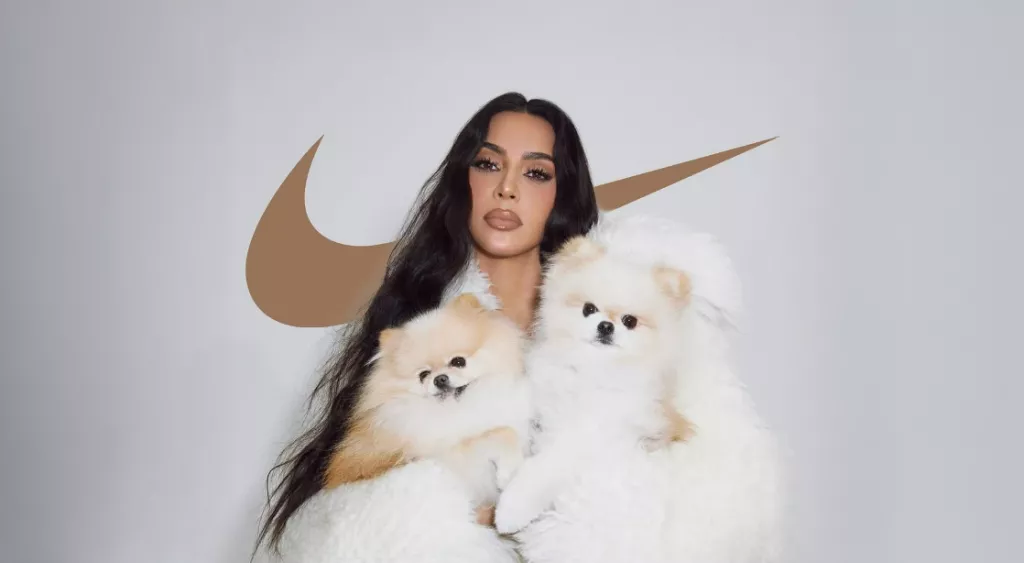 financialounge -  Kim Kardashian nike nikeskims