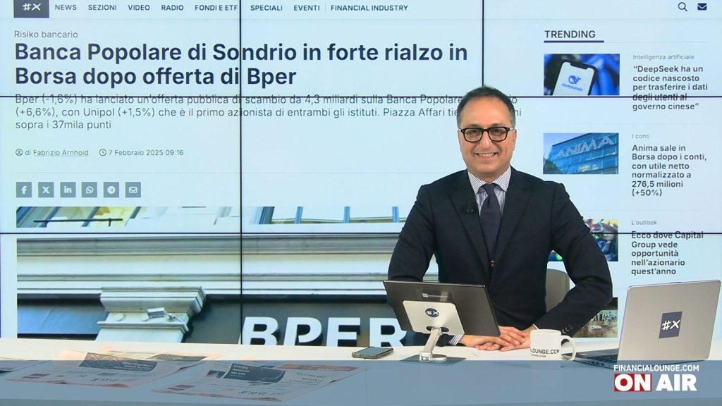 financialounge.com Ops di Bper su Popolare Sondrio, Iliad interessata a Tim, Iveco verso lo scorporo - Edizione del 7 febbraio