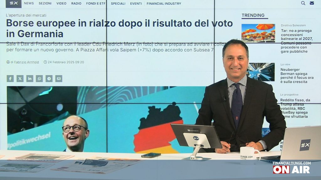 financialounge.com A Milano Prysmian in rosso, bene Saipem per la fusione con Subsea7, Buffett dà consigli a Trump sulle tasse - Edizione del 24 febbraio