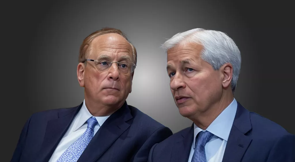 financialounge -  BlackRock dazi Guerra commerciale Jamie Dimon jp morgan Larry Fink mercati